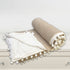 Pom Pom Super Soft Flannel Single & Double bed AC Blanket for All Season