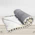 Pom Pom Super Soft Flannel Single & Double bed AC Blanket for All Season