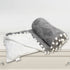 Pom Pom Super Soft Flannel Single & Double bed AC Blanket for All Season