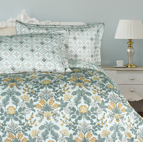 Rangriti King Size 100% Pure Cotton Bed Sheet Set with Pillow Covers by Florida