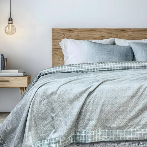 Samara 210 TC Cotton Top Sheet by Florida - Dohar for Single & Double Bed