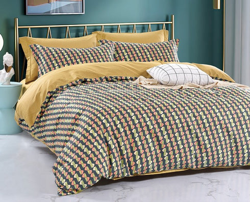 San Diego 250 TC King Size 100% Cotton Imported Bed Sheet Set with 2 Pillow Covers by Florida