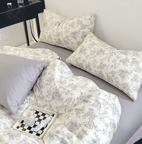 San Diego 250 TC King Size 100% Cotton Imported Bed Sheet Set with 2 Pillow Covers by Florida