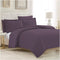 Shades 100% Cotton 300 TC King Size Bed Sheet Set by Florida (Dark Liver)