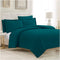 Shades 100% Cotton 300 TC King Size Bed Sheet Set by Florida (Deep Jungle Green)