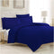 Shades 100% Cotton 300 TC King Size Bed Sheet Set by Florida (Cetacean Blue)
