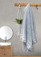 Florida Splash 100% Pure Cotton Bath Towel - Light Blue