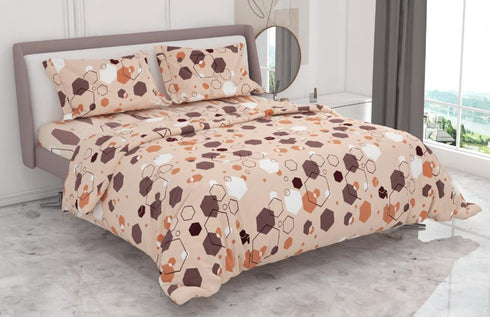 Super Bloom Cotton Bed Sheet Set with Pillow Covers by Florida