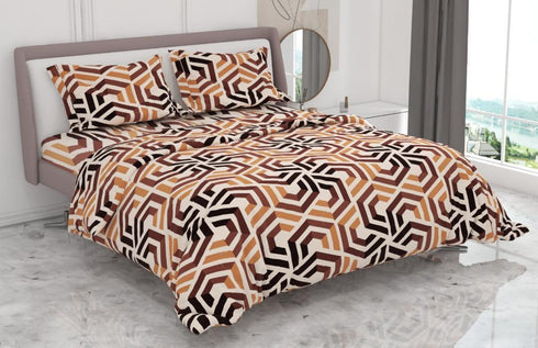 Super Bloom Cotton Bed Sheet Set with Pillow Covers by Florida