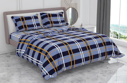 Super Bloom Cotton Bed Sheet Set with Pillow Covers by Florida