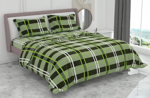 Super Bloom Cotton Bed Sheet Set with Pillow Covers by Florida