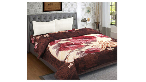 Trim by Florida 2 Ply Super Soft Single Mink Blanket for Winter