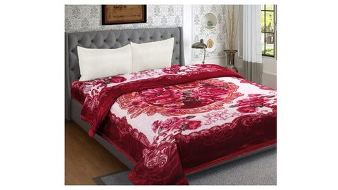 Trim by Florida 2 Ply Super Soft Single Mink Blanket for Winter