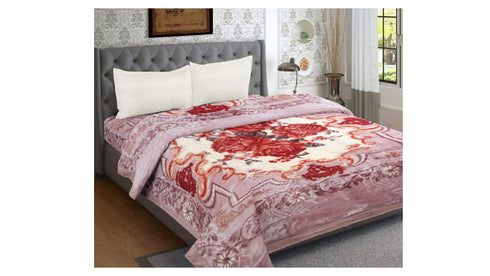 Trim by Florida 2 Ply Super Soft Single Mink Blanket for Winter