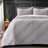 Florida Imagica King Size Warm Bedsheet for Winter with Pillow Covers - Velvet Pattern - Signature Burnout Technique
