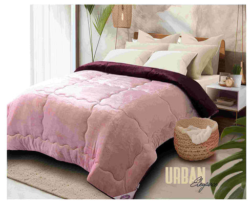 DulceVida Urban Elegance (Quilt/Rajai) Comforter for Single & Double Bed for Heavy Winter