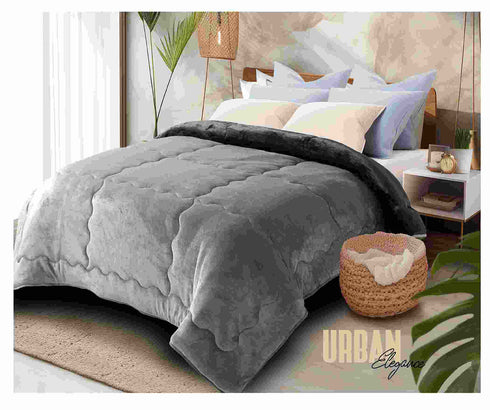 DulceVida Urban Elegance (Quilt/Rajai) Comforter for Single & Double Bed for Heavy Winter
