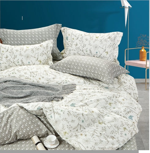 Valancia by Florida 100% Cotton King Size Reversible Comforter for Double Bed