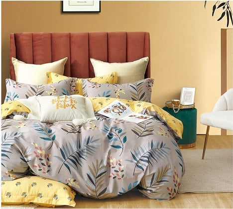 Valancia by Florida 100% Cotton King Size Reversible Comforter for Double Bed