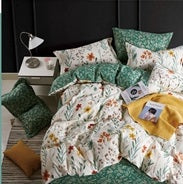 Valancia by Florida 100% Cotton King Size Reversible Comforter for Double Bed