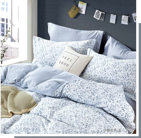 Valancia by Florida 100% Cotton King Size Reversible Comforter for Double Bed