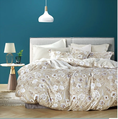 Valancia by Florida 100% Cotton King Size Reversible Comforter for Double Bed