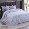 Venessa 5 Piece Set - One King Size Bedsheet with 2 Quilted Cushions & 2 Pillow Covers