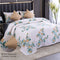 Venessa 5 Piece Set - One King Size Bedsheet with 2 Quilted Cushions & 2 Pillow Covers