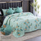 Venessa 5 Piece Set - One King Size Bedsheet with 2 Quilted Cushions & 2 Pillow Covers