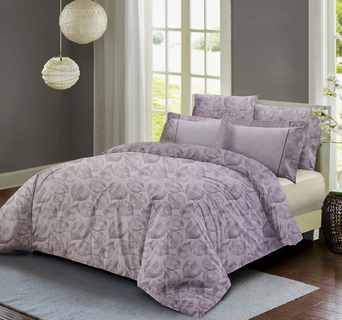 Venice King size 300 TC 100% Cotton Bed Sheet set with 4 Pillow Covers for Double Bed