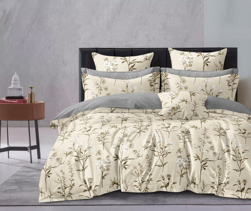 Venus King Size Bed Sheet Set with 2 Pillow Cover for Double Bed