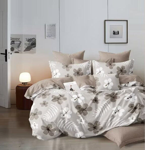 Venus King Size Bed Sheet Set with 2 Pillow Cover for Double Bed