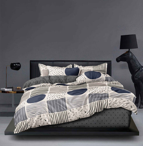 Venus King Size Bed Sheet Set with 2 Pillow Cover for Double Bed