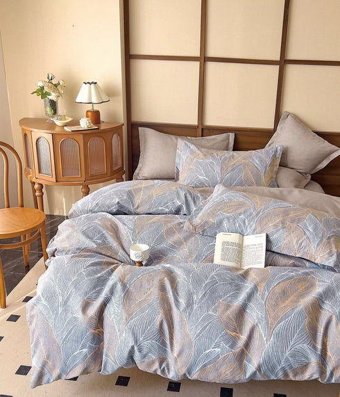 Florida Winkle Premium Quality Imported King Size Elastic Fitted Bedsheet with Coordinated Pillow Covers