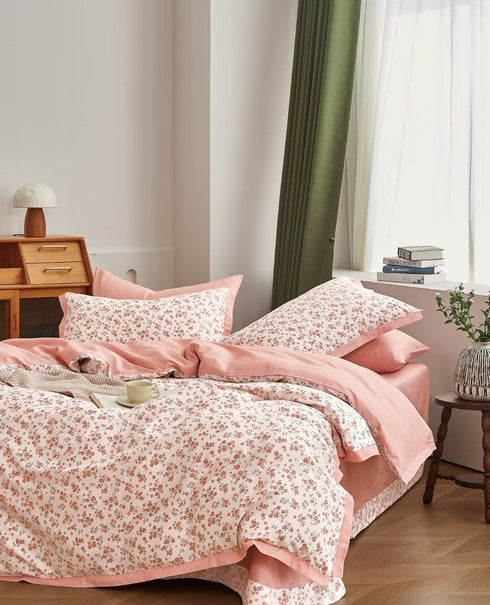 Yana Pure Cotton Single Bed Duvet Cover for Comforter, Blanket & Quilt