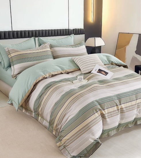 Yana Pure Cotton Single Bed Duvet Cover for Comforter, Blanket & Quilt