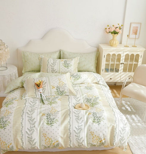 Yana Pure Cotton Single Bed Duvet Cover for Comforter, Blanket & Quilt