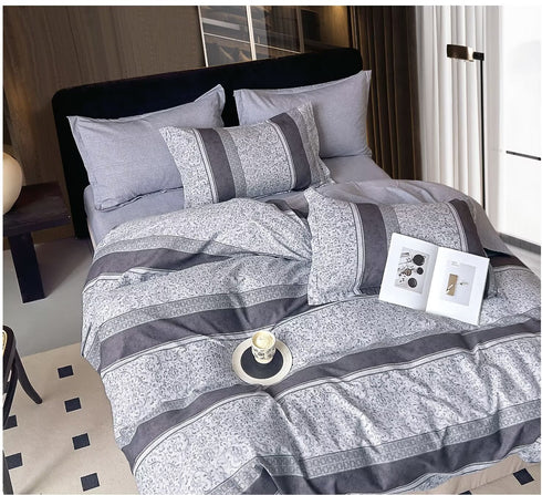 Florida's Yana Double Bed 100% Cotton Imported Bedsheet Set with 2 Pillow Covers