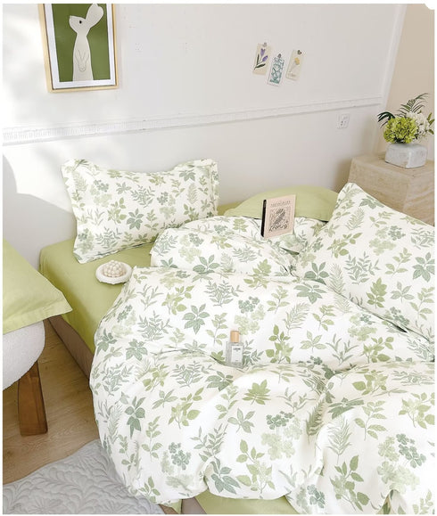 Florida's Yana Double Bed 100% Cotton Imported Bedsheet Set with 2 Pillow Covers