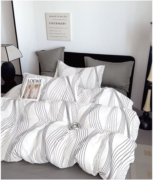 Florida's Yana Double Bed 100% Cotton Imported Bedsheet Set with 2 Pillow Covers