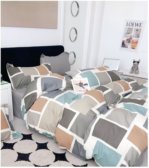 Florida's Yana Double Bed 100% Cotton Imported Bedsheet Set with 2 Pillow Covers