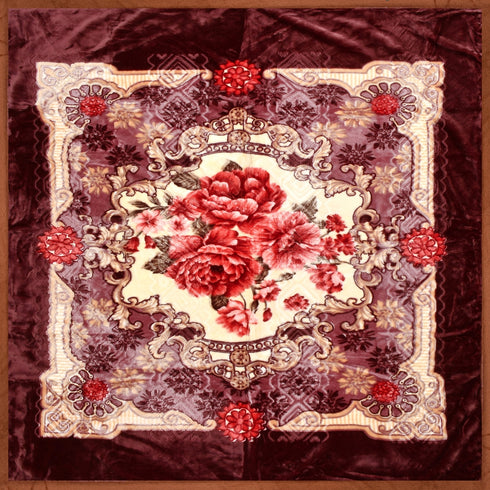 Yen Two Ply Super Soft Mink Double Bed Blanket