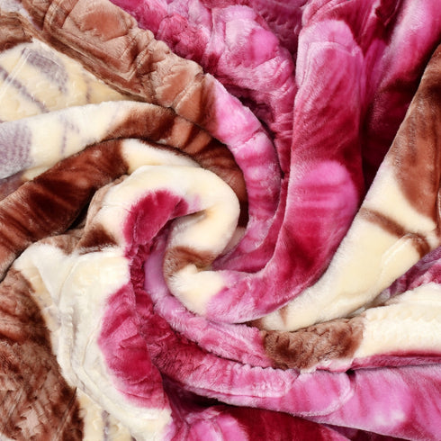 Yen Two Ply Super Soft Mink Double Bed Blanket