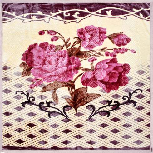 Yen Two Ply Super Soft Mink Double Bed Blanket