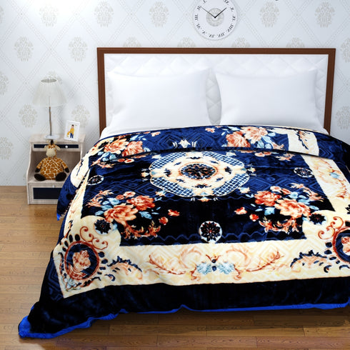 Yen Two Ply Super Soft Mink Double Bed Blanket