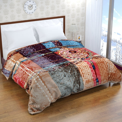 Yen Two Ply Super Soft Mink Double Bed Blanket