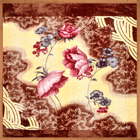 Yen Two Ply Super Soft Mink Double Bed Blanket