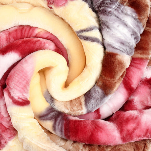 Yen Two Ply Super Soft Mink Double Bed Blanket