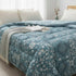 Florida 250 GSM Super Soft All Season Fluffy Reversible Double Bed Comforter - (Persian, Blue)