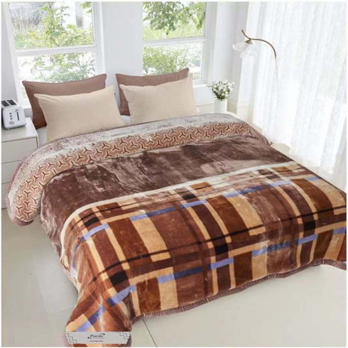 Ebony by Florida 2 Ply Double Mink Blanket for Heavy Winter